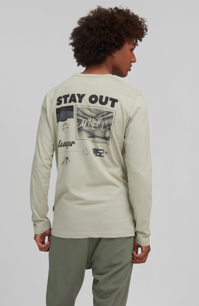 Back To Cali Long Sleeve T-Shirt | Agave Green