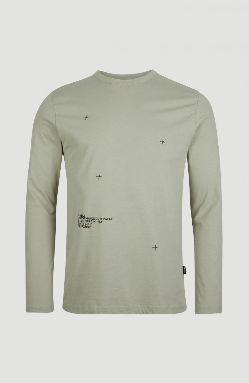 Back To Cali Long Sleeve T-Shirt | Agave Green