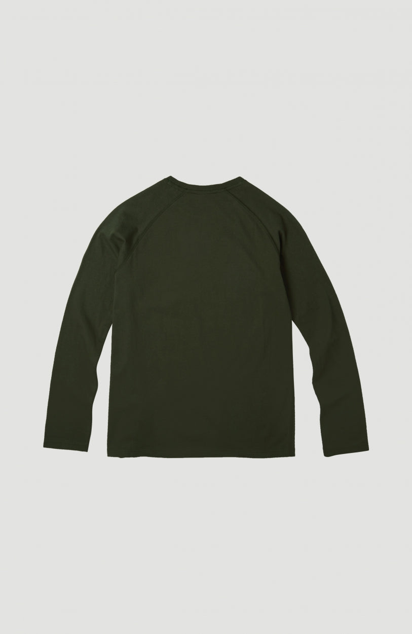 Circle Surfer Long Sleeve T-Shirt | Forest Night -A