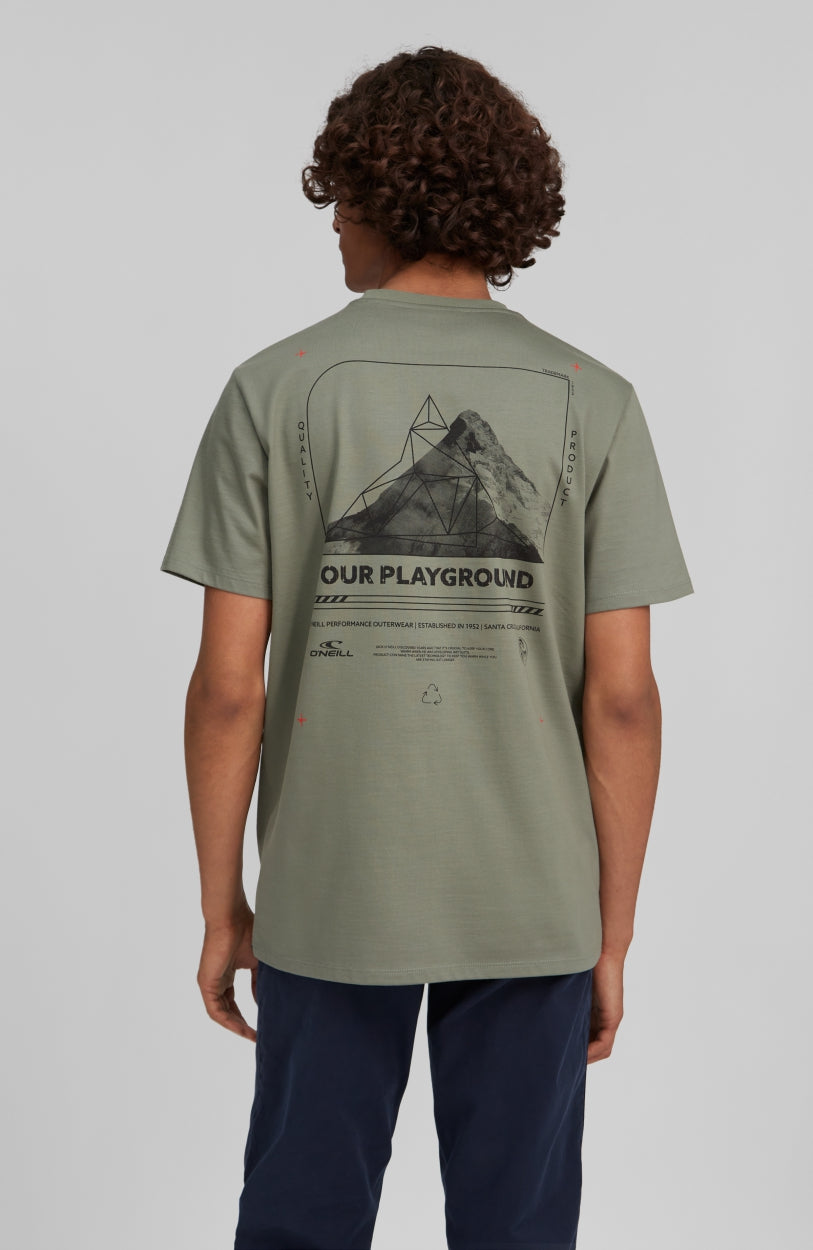 Art Works T-Shirt | Agave Green