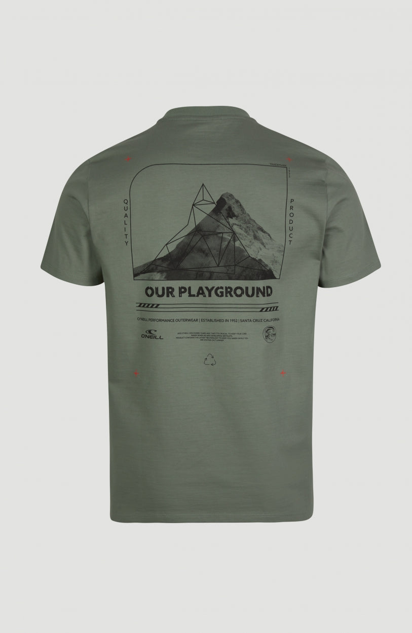 Art Works T-Shirt | Agave Green