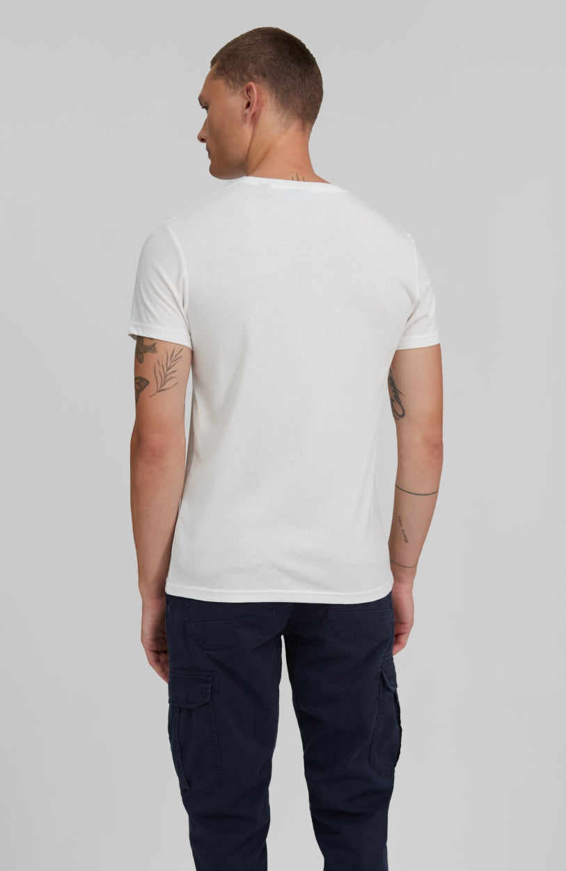 Crafted T-Shirt | Powder White