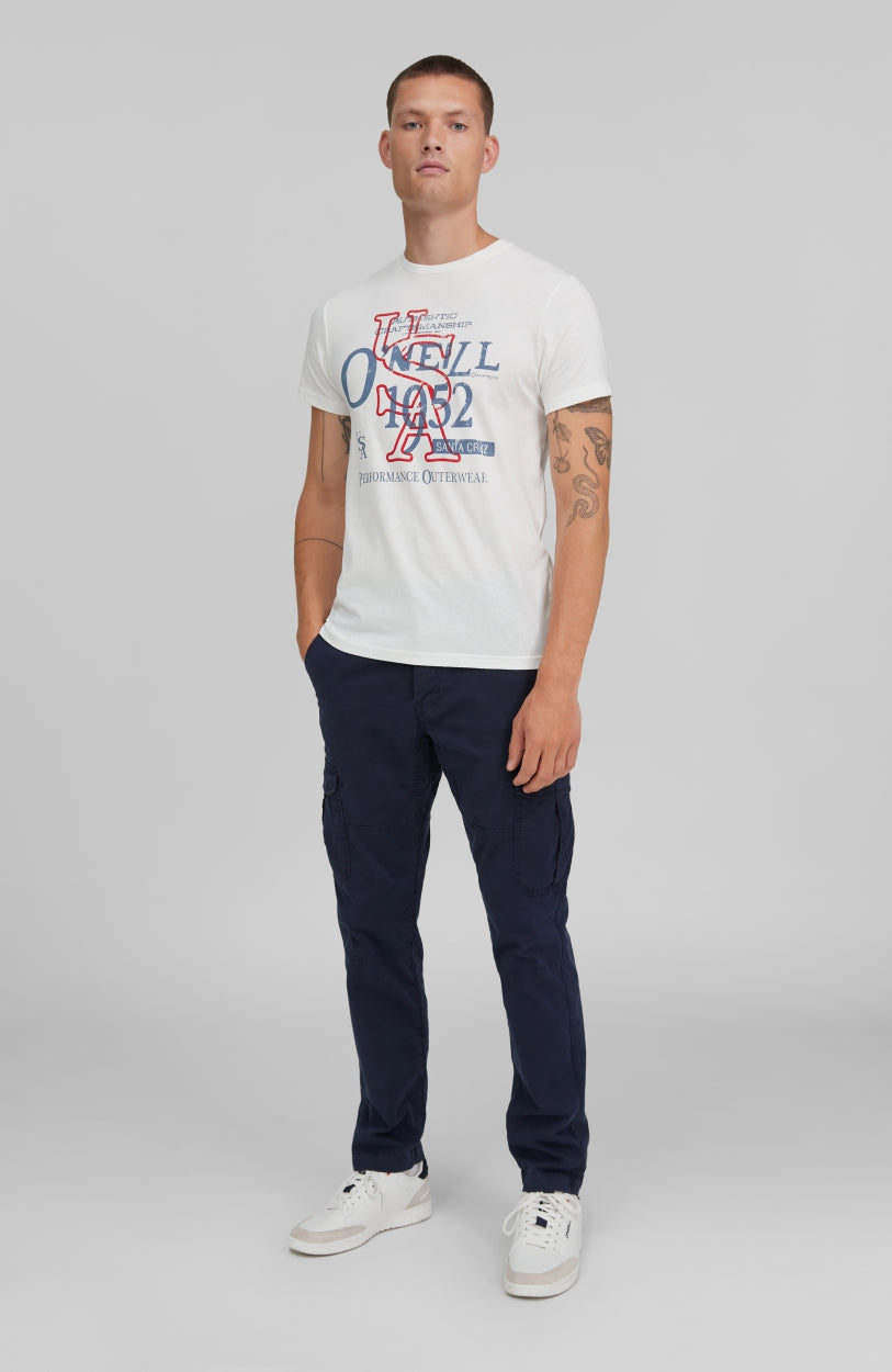 Crafted T-Shirt | Powder White