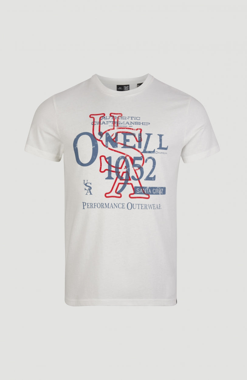 Crafted T-Shirt | Powder White