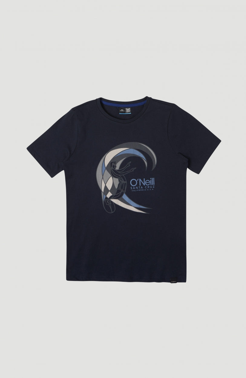 Circle Surfer T-Shirt | Ink Blue -A