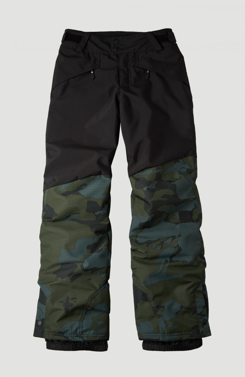 Anvil Colorblock Snow Pants | BlackOut - A