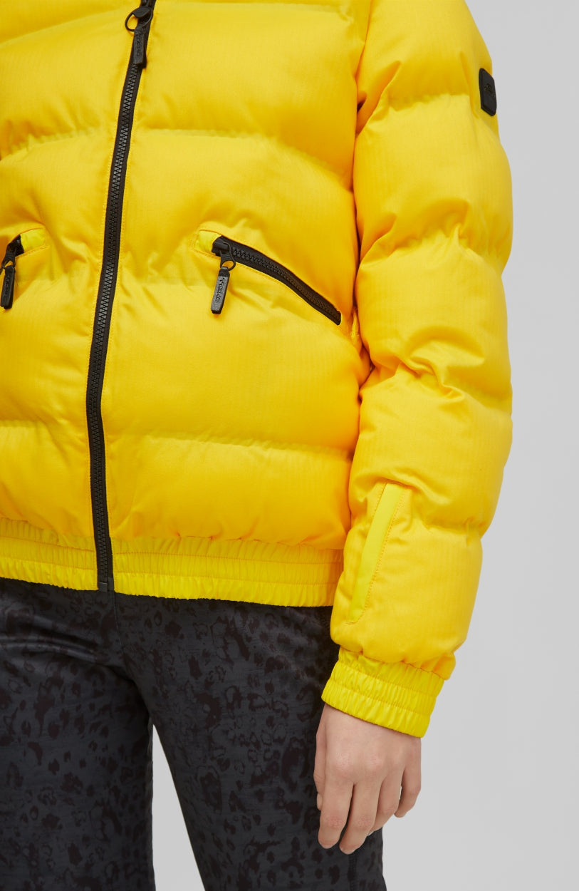 Aventurine Hybrid Snow Jacket | Chrome Yellow