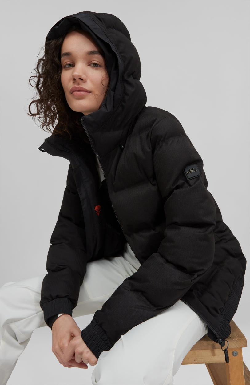 Aventurine Hybrid Snow Jacket | BlackOut - A
