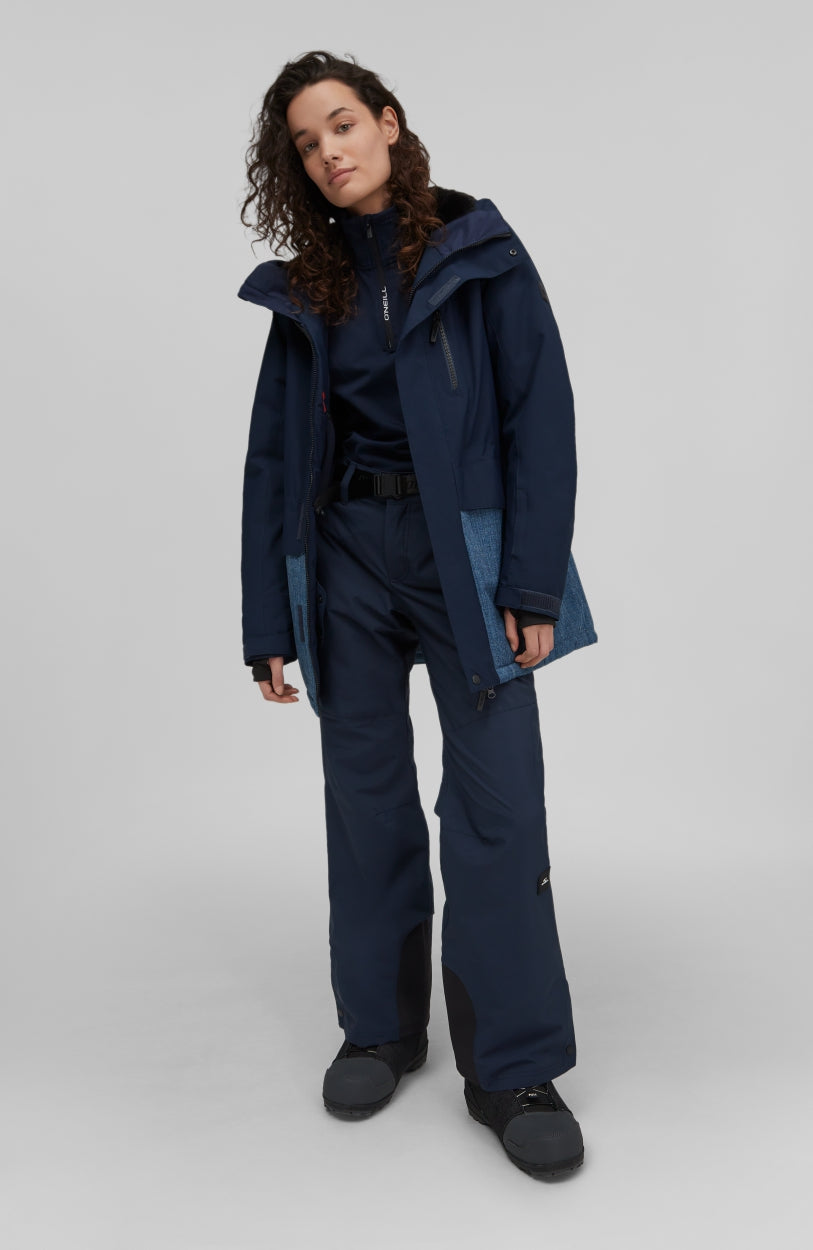 Zeolite Hybrid Snow Jacket | Ink Blue -A