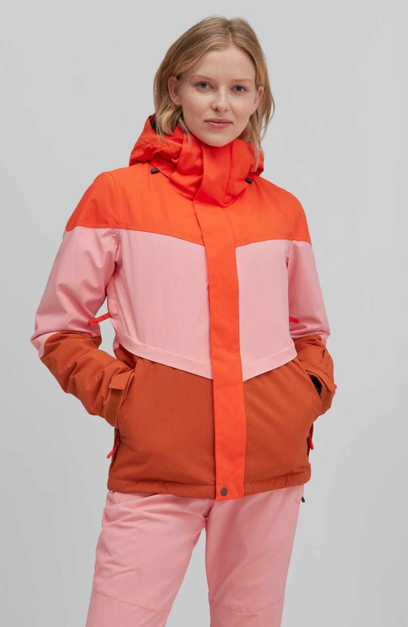 Coral Snow Jacket | Cherry Tomato -A
