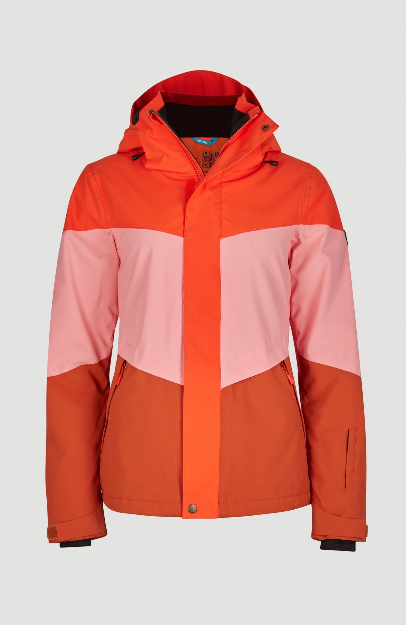 Coral Snow Jacket | Cherry Tomato -A