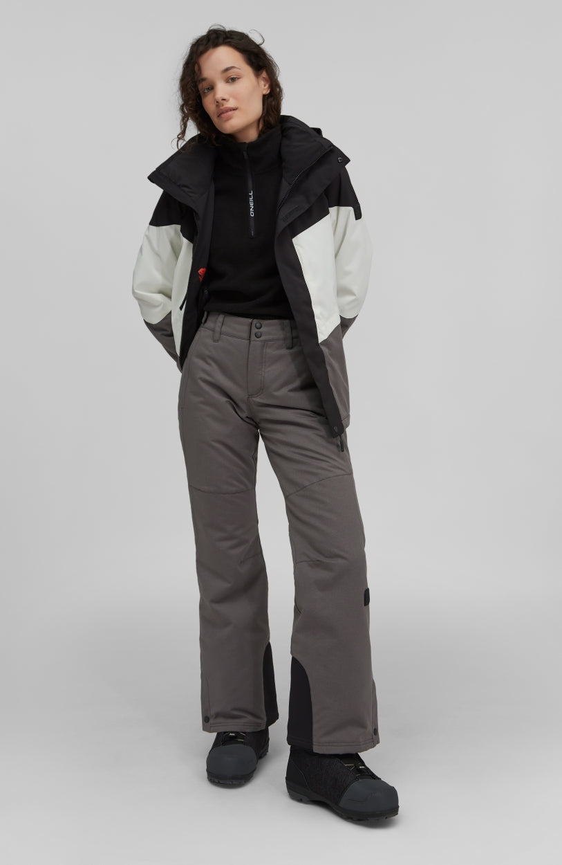 Coral Snow Jacket | Grey With Black