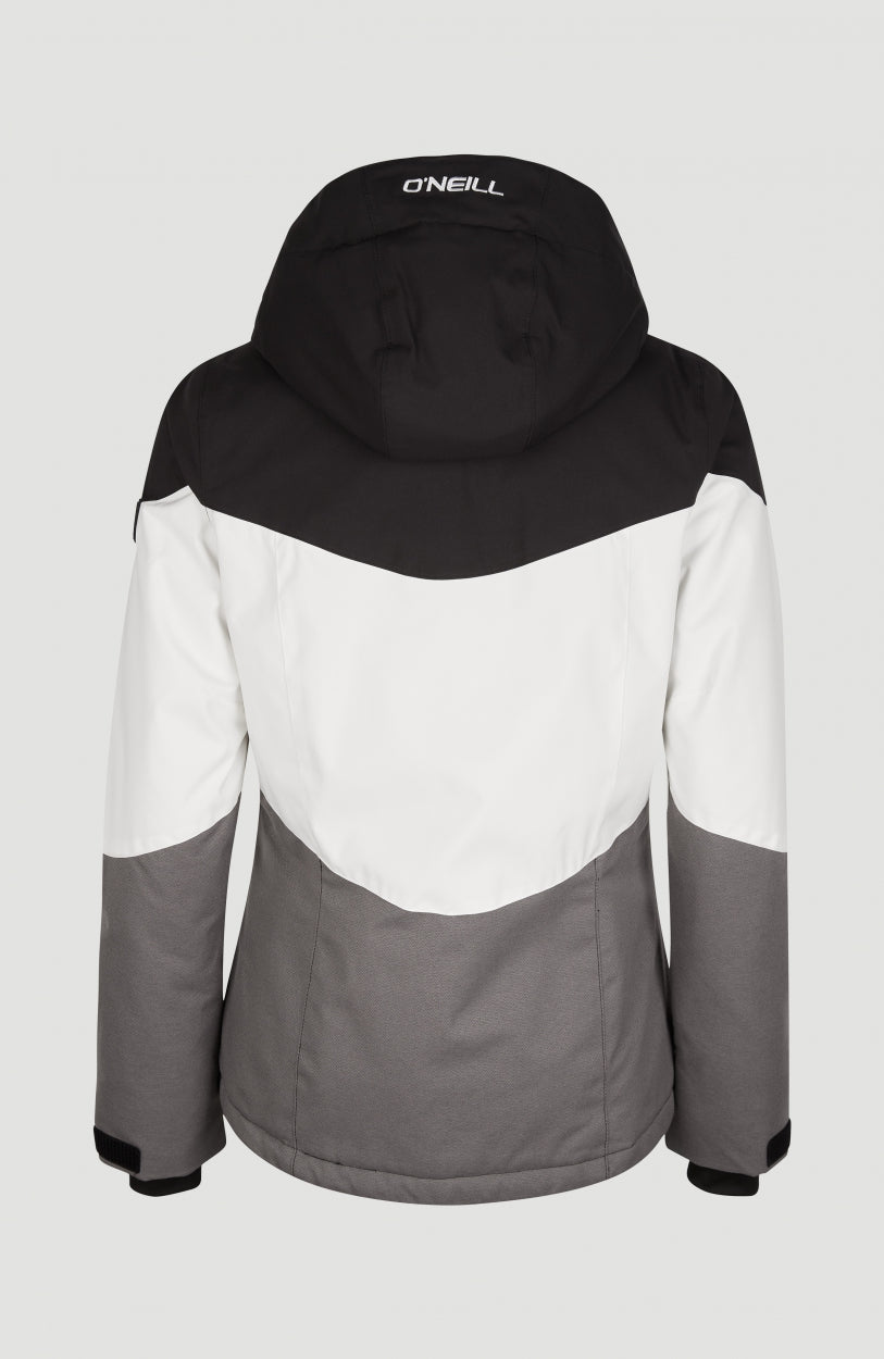 Coral Snow Jacket | Grey With Black