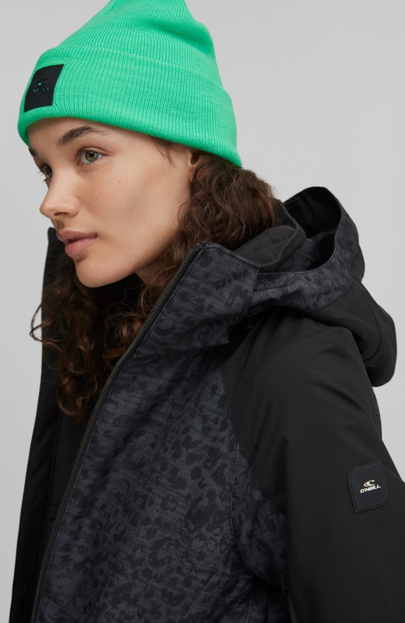 Adelite Snow Jacket | Grey With Black