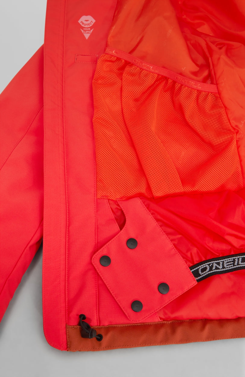 Aplite Snow Jacket | Cherry Tomato -A