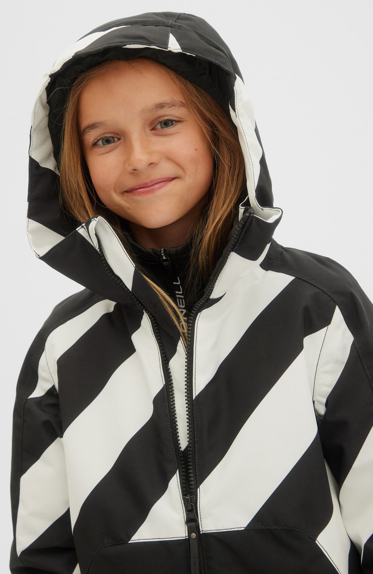 Adelite All Over Print Snow Jacket | BlackOut - A