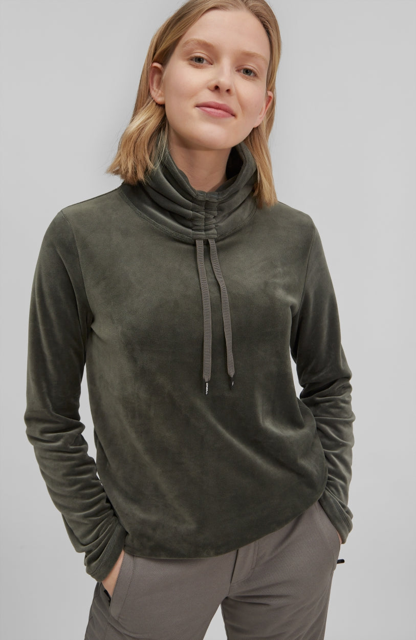 Clime Plus Half Zip Fleece | Army Green