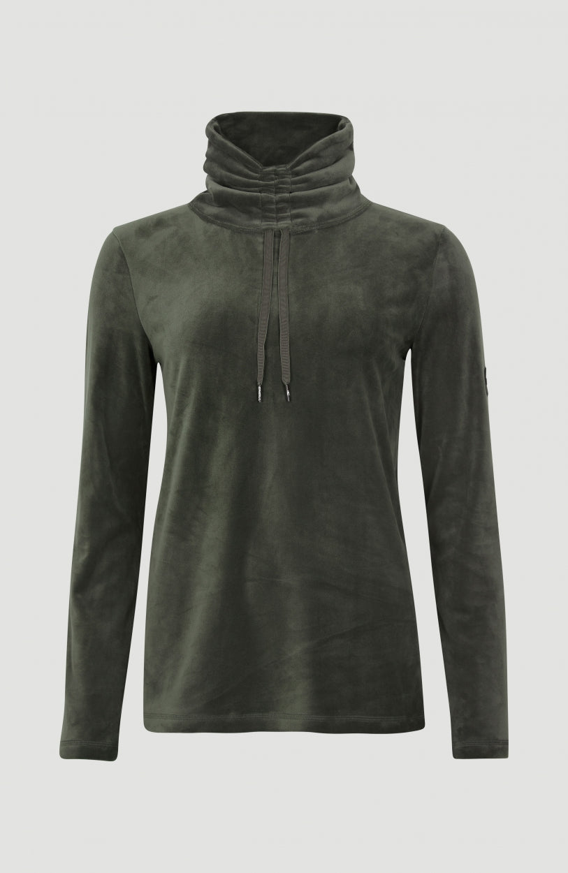 Clime Plus Half Zip Fleece | Army Green