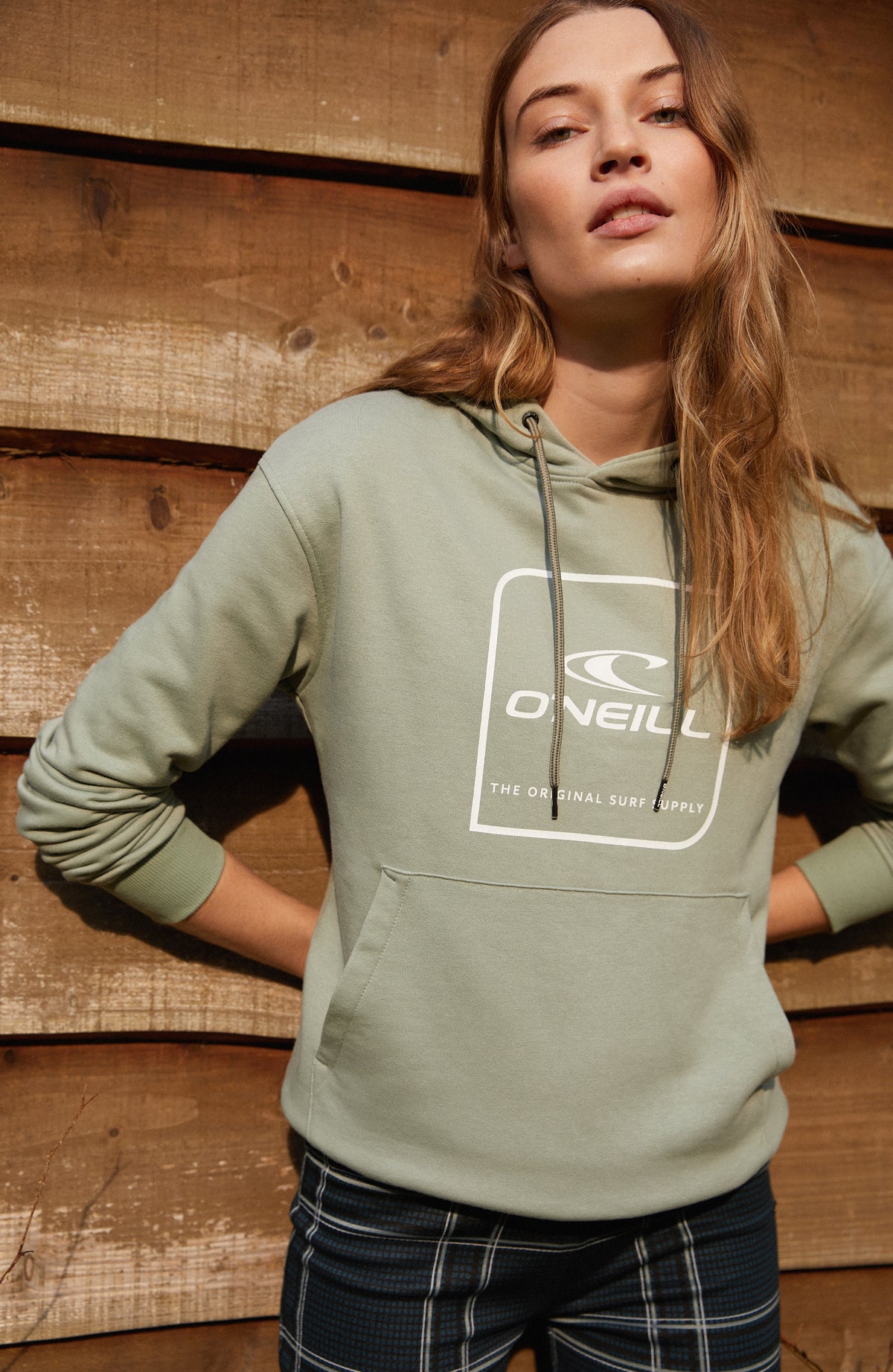 Cube Hoodie | Lily Pad -A