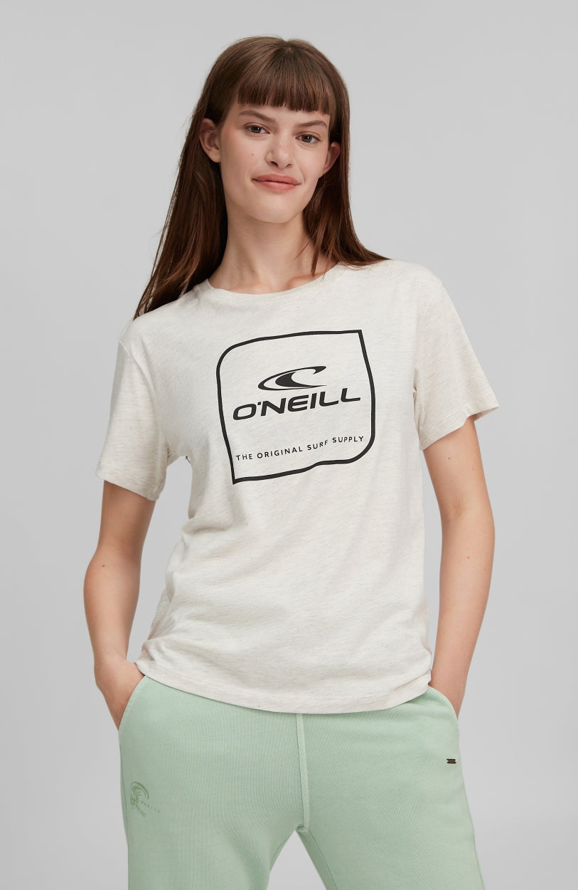 Cube T-Shirt | White Melee