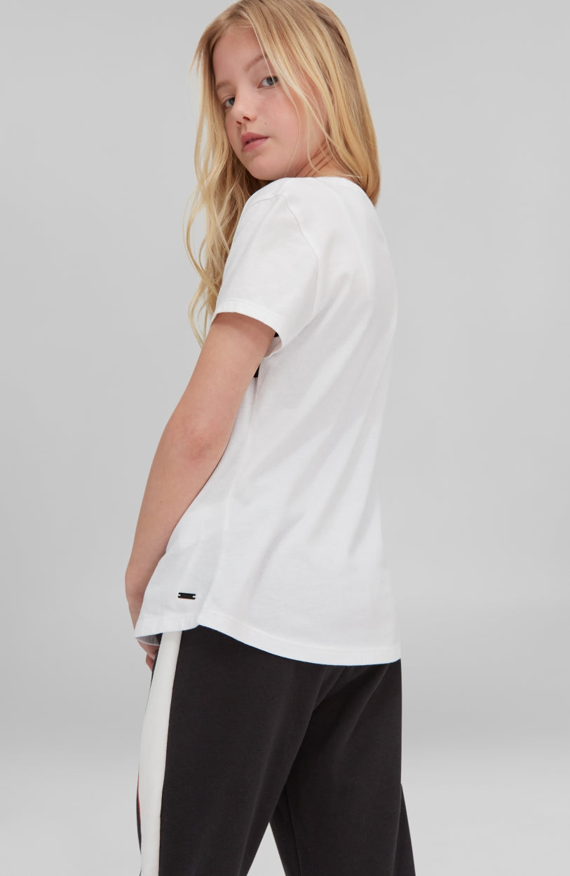 Broadway T-Shirt | Powder White