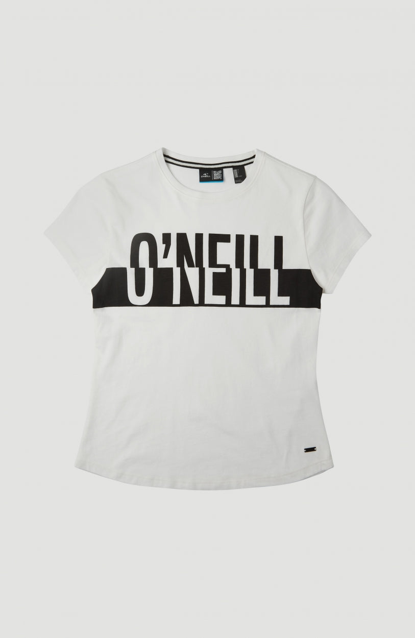 Broadway T-Shirt | Powder White