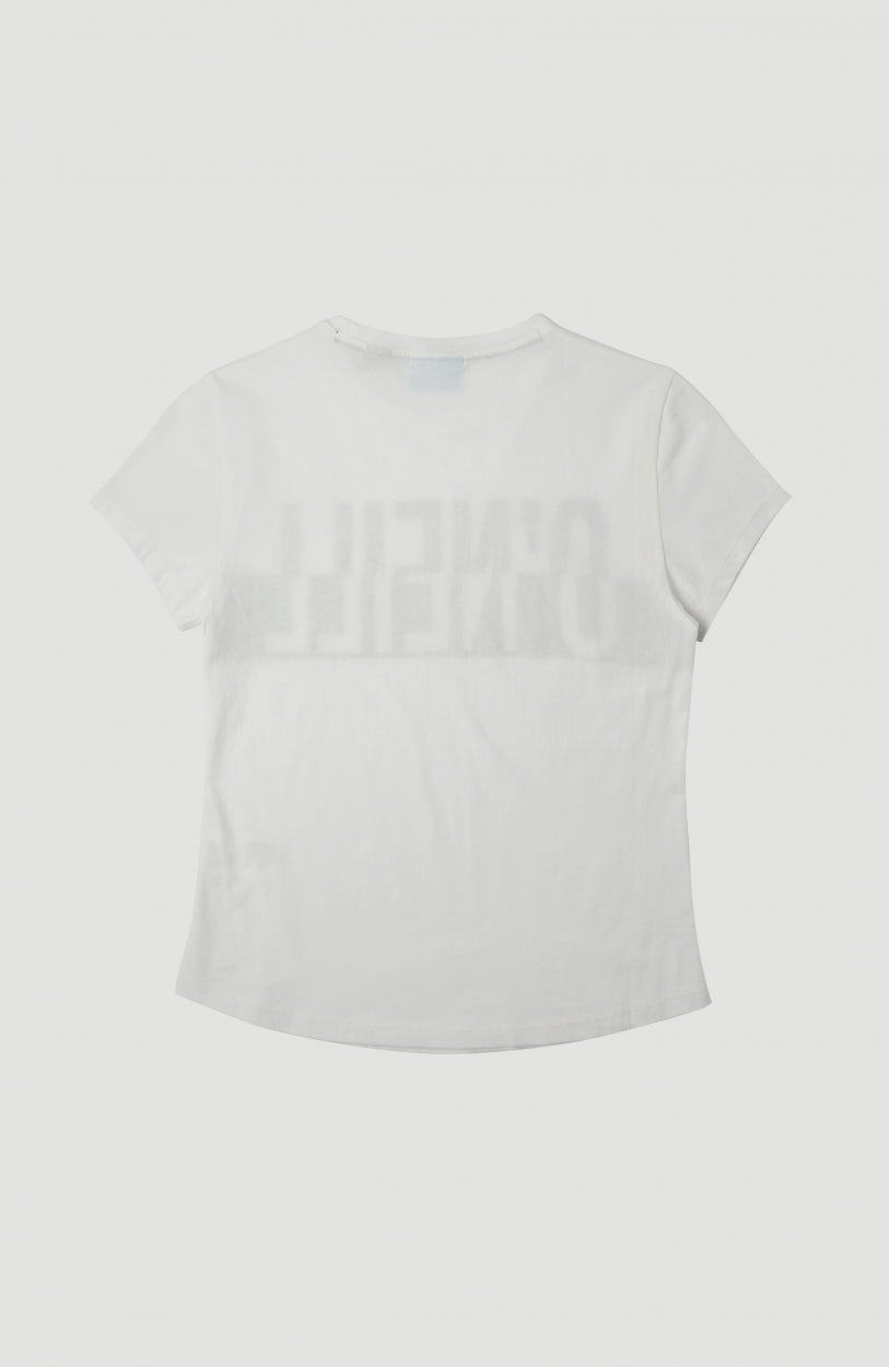 Broadway T-Shirt | Powder White