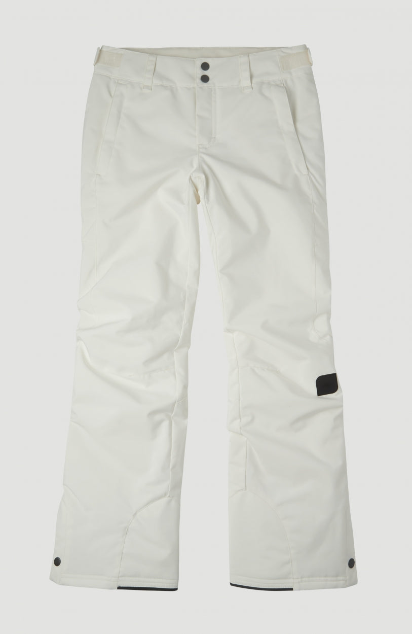 Charm Regular Snow Pants | Powder White