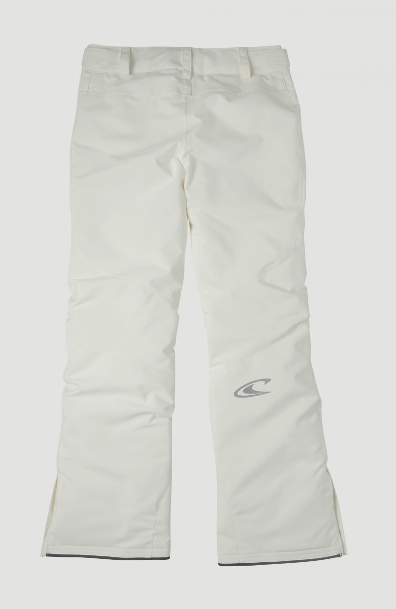 Charm Regular Snow Pants | Powder White