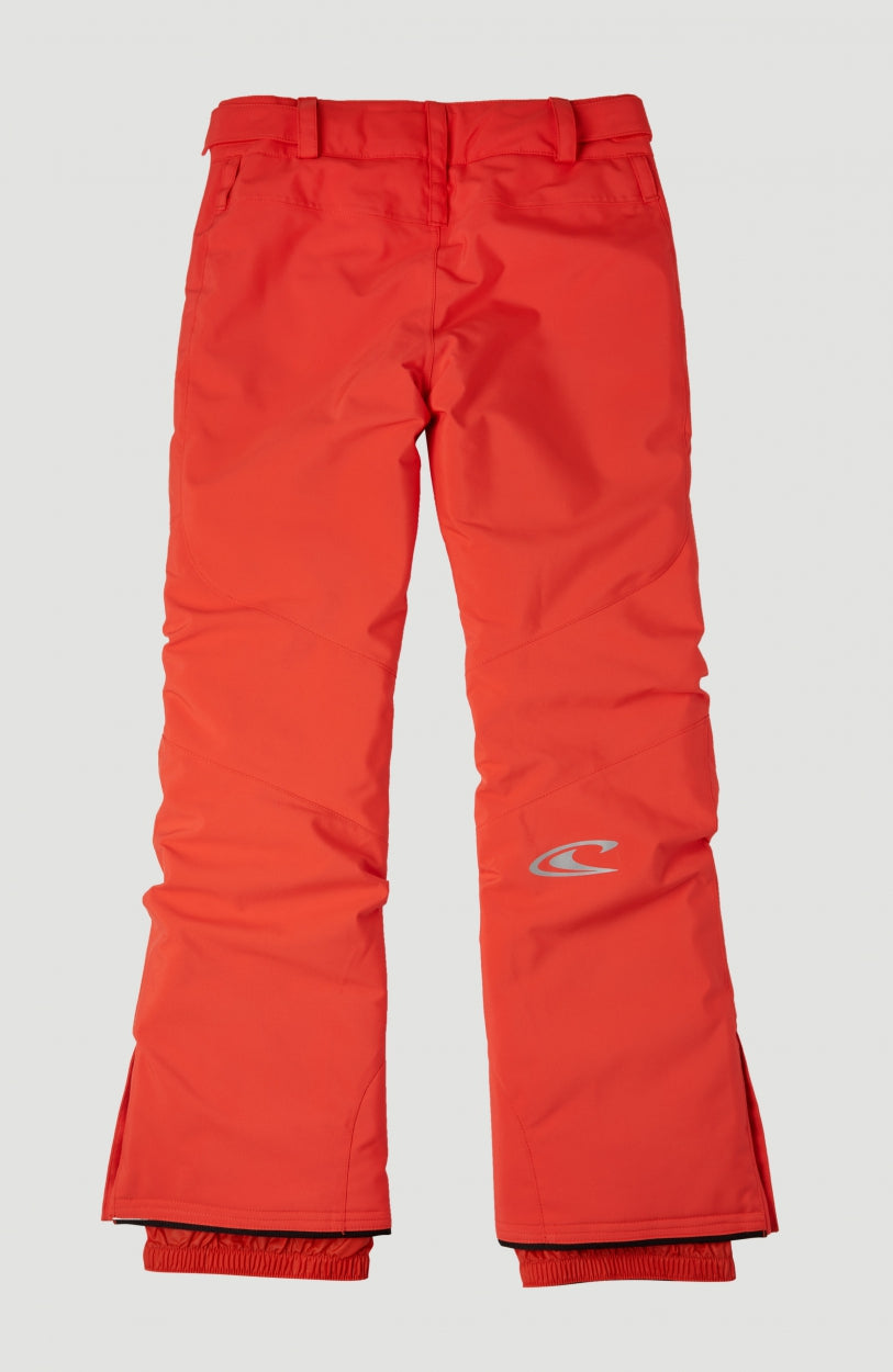 Charm Regular Snow Pants | Cherry Tomato -A