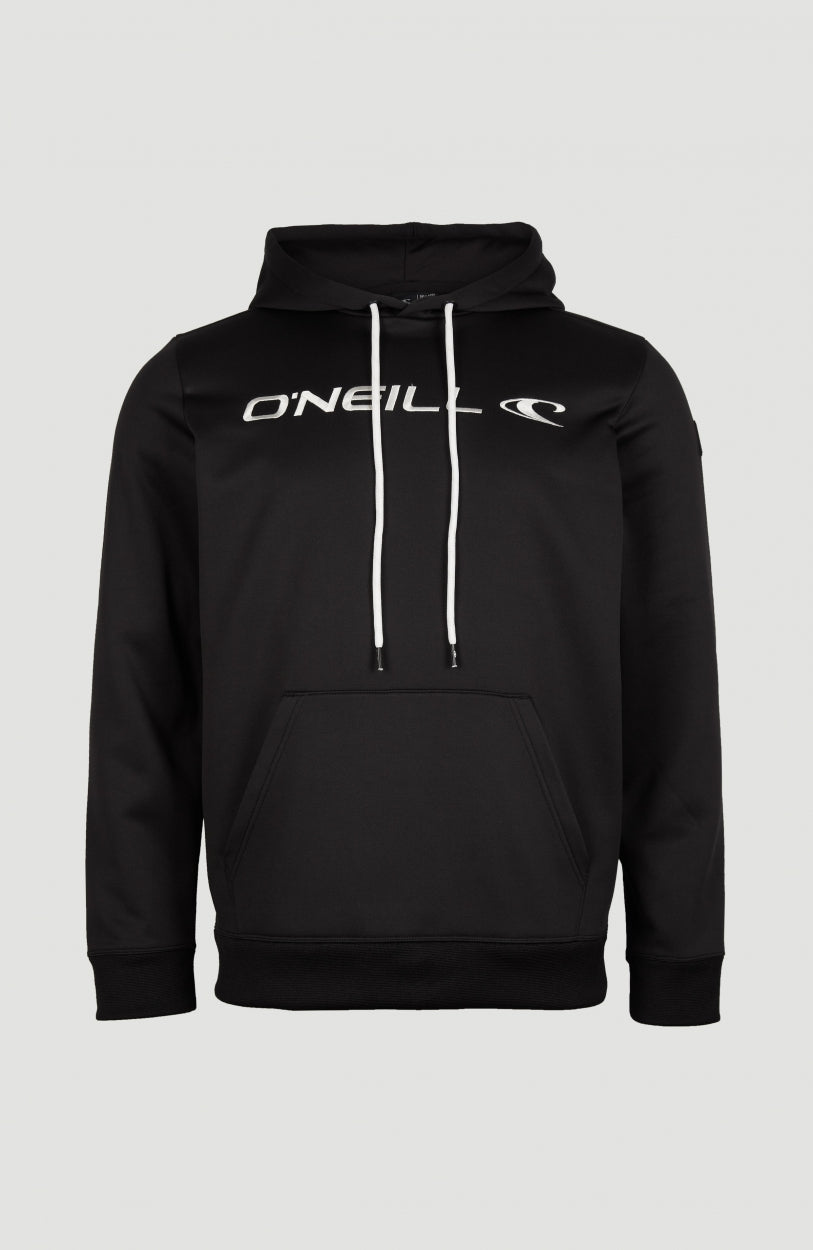 Rutile Hooded Fleece | Black Out