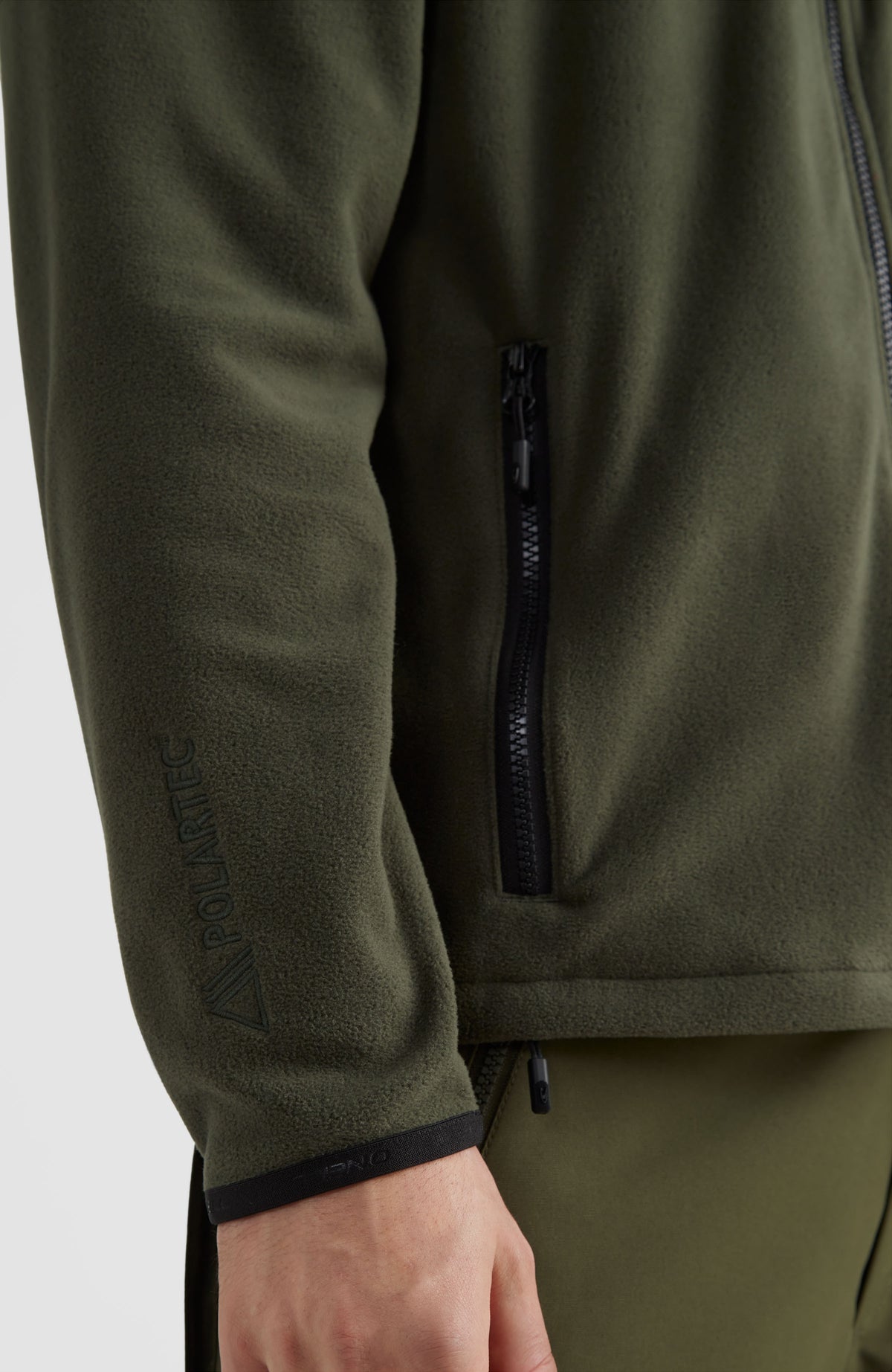 Utility Fleece Jacket | Forest Night Colour Block