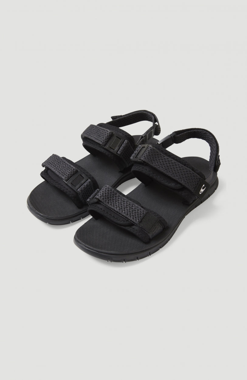 Neo Traveller Strap Sandals | Black Out