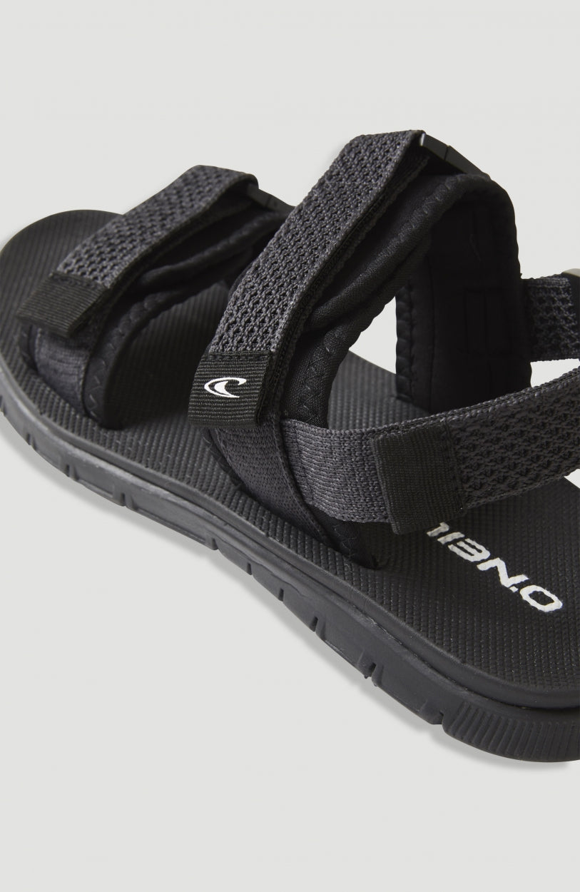 Neo Traveller Strap Sandals | Black Out