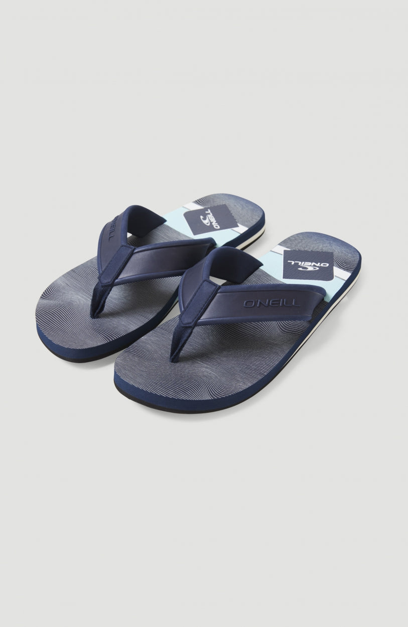 Arch Graphic Sandals | Blue Multi 8