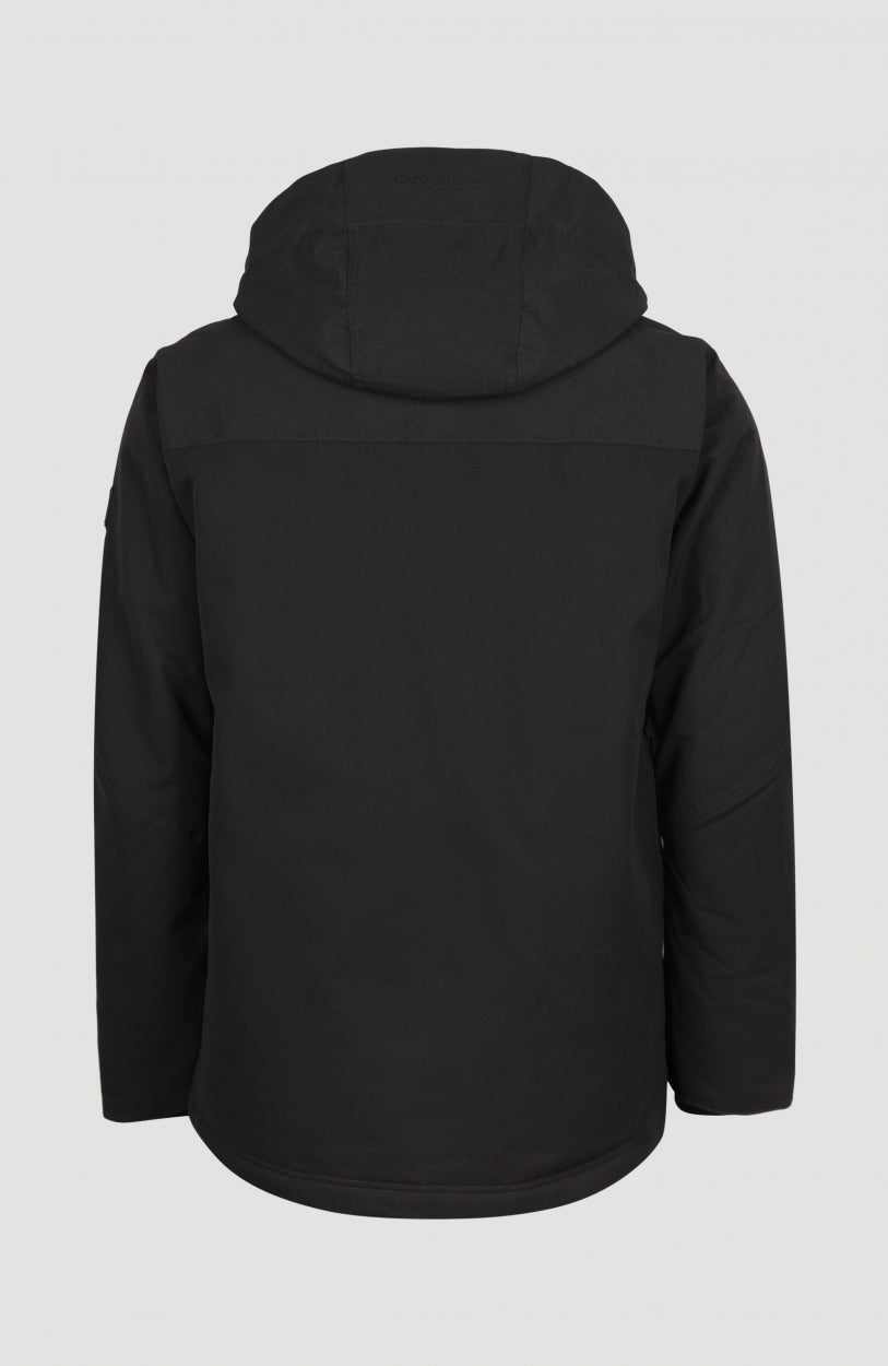 Utility Hybrid Snow Jacket | Black Out