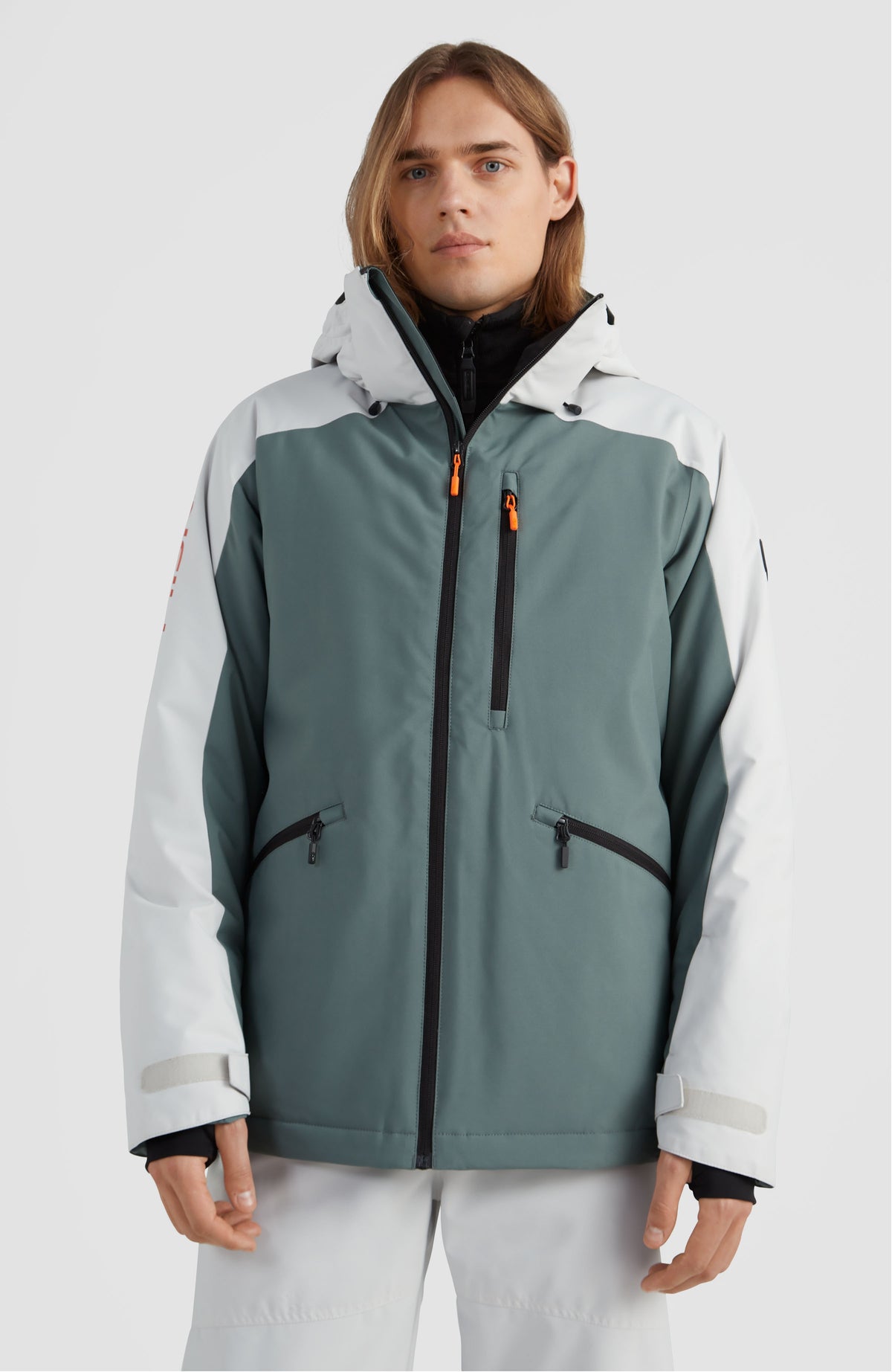 Diabase Snow Jacket | Balsam Green Colour Block