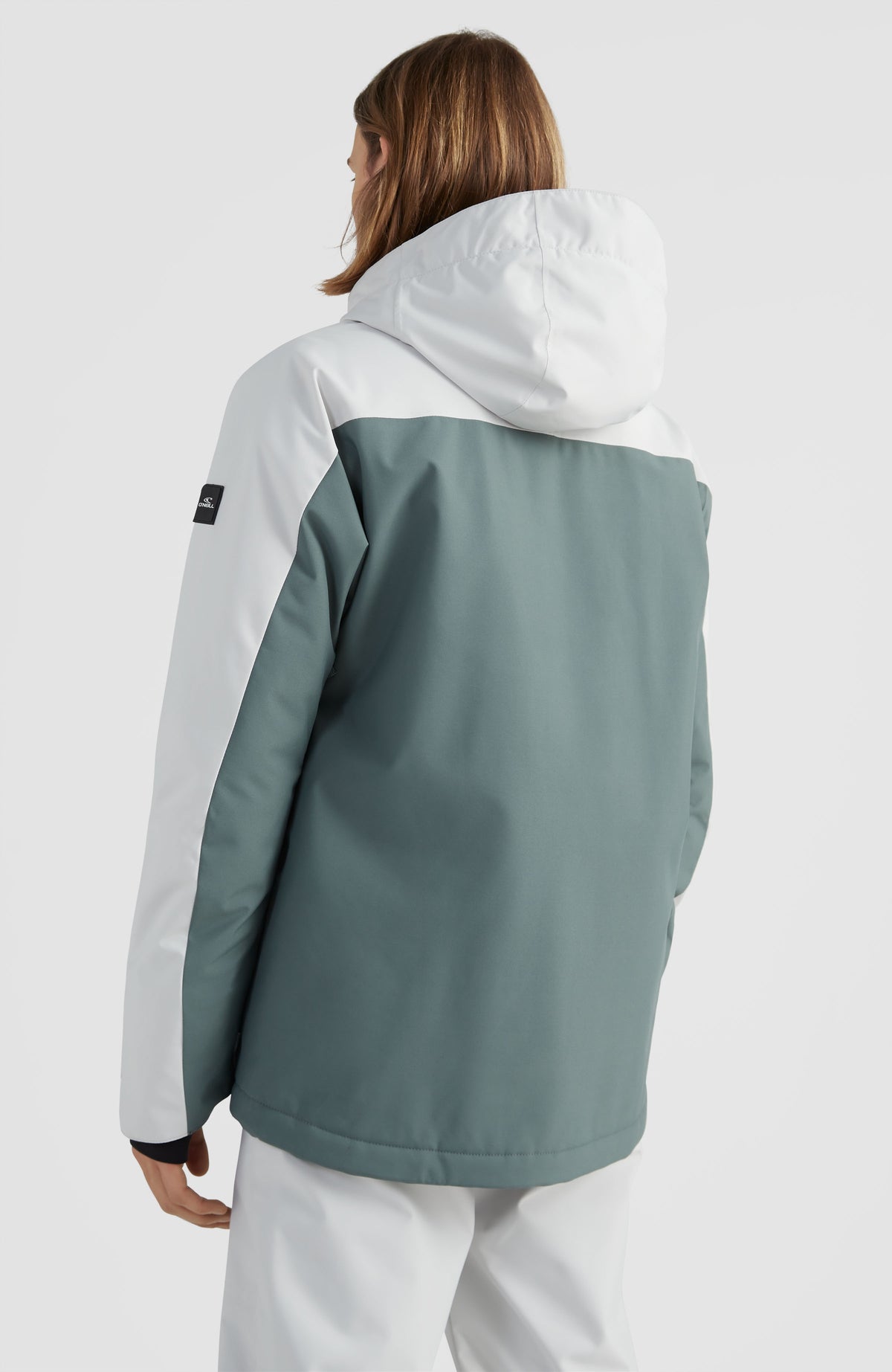 Diabase Snow Jacket | Balsam Green Colour Block