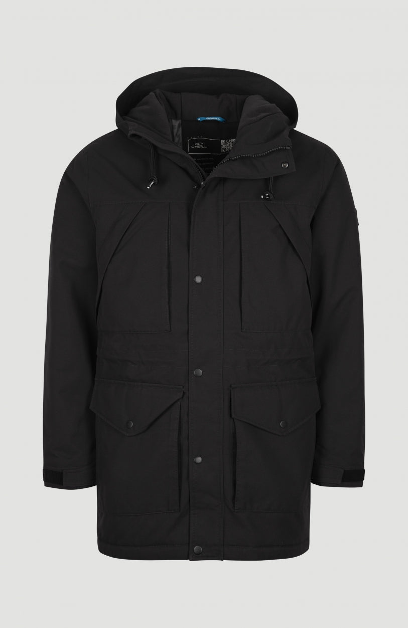 Journey Parka Jacket | Black Out