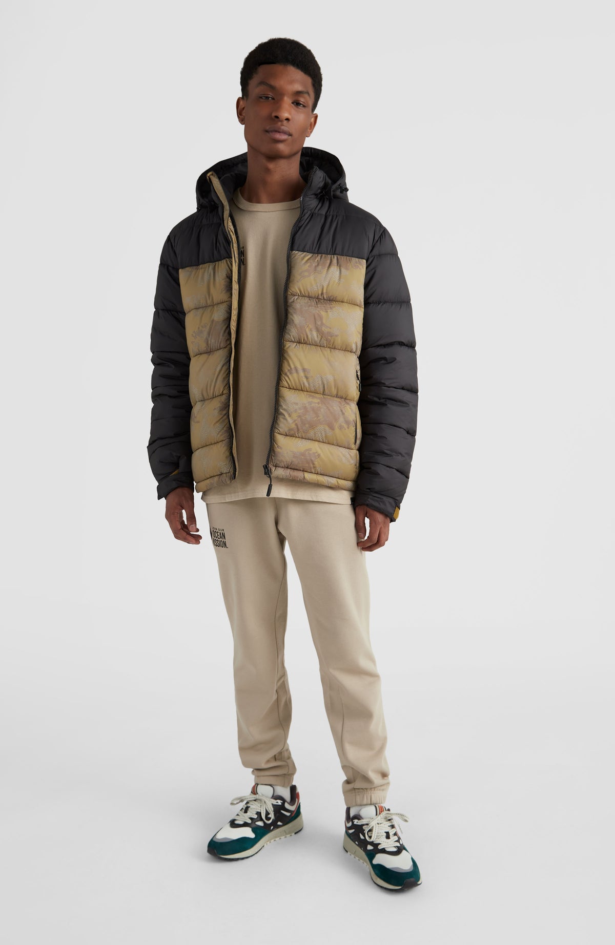 O'Riginals Puffer Jacket | Brown Camo
