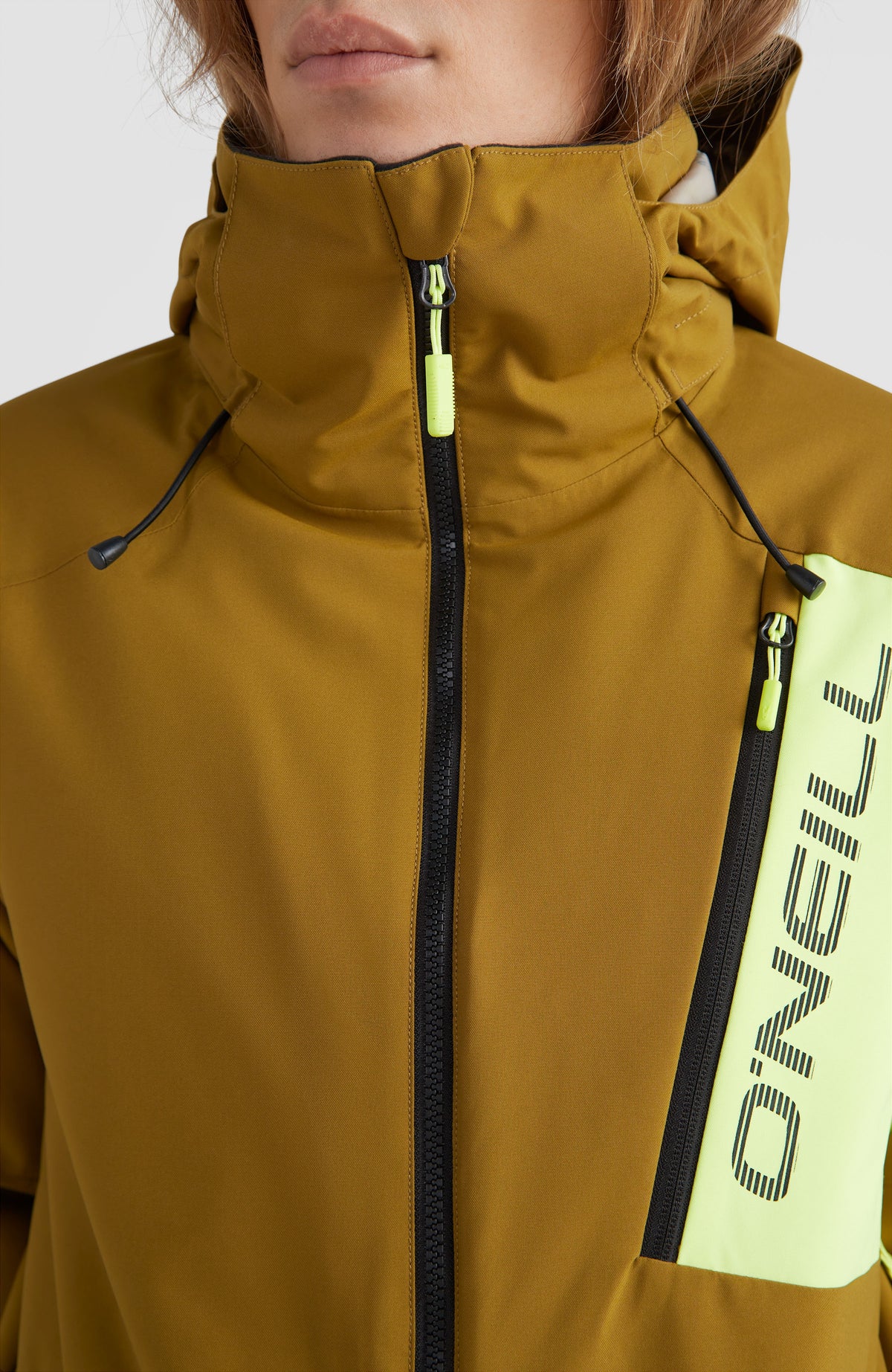 Jigsaw Snow Jacket | Plantation Colour Block