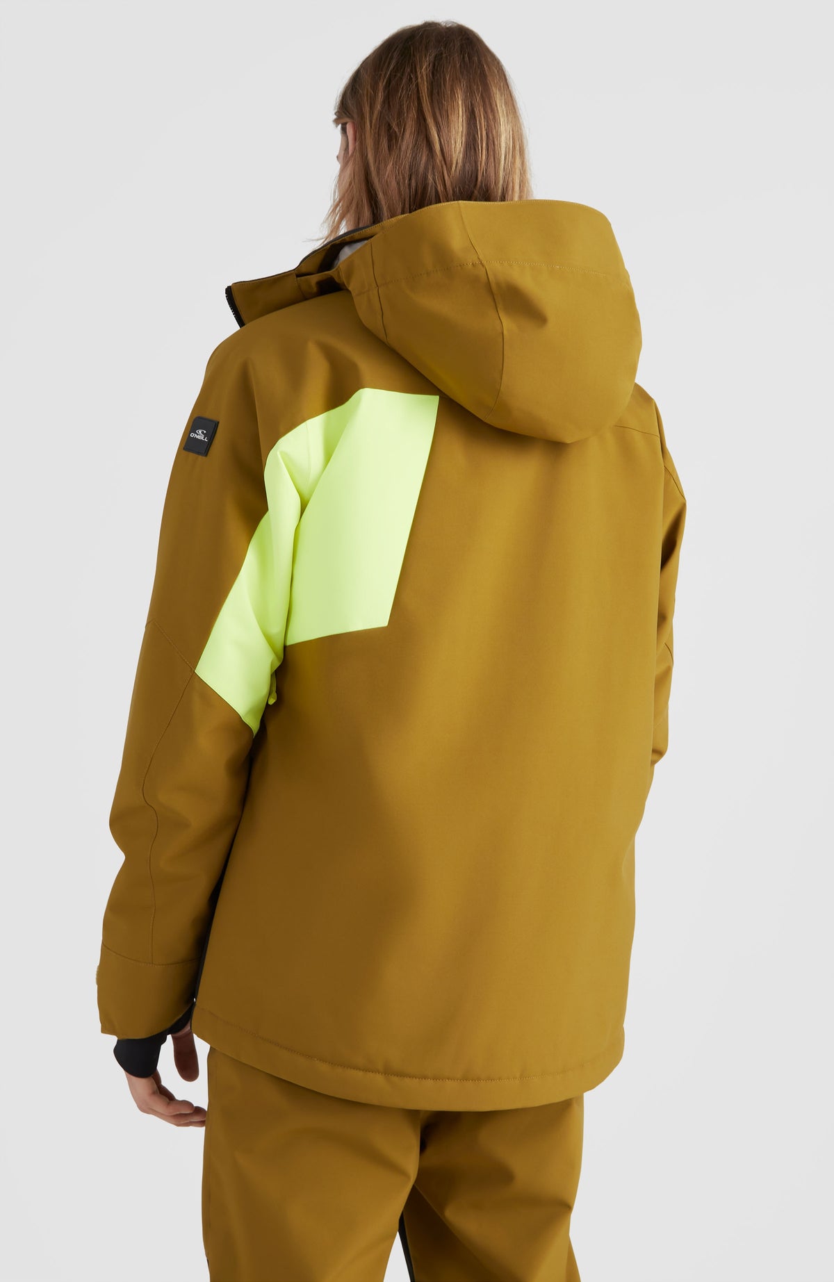 Jigsaw Snow Jacket | Plantation Colour Block