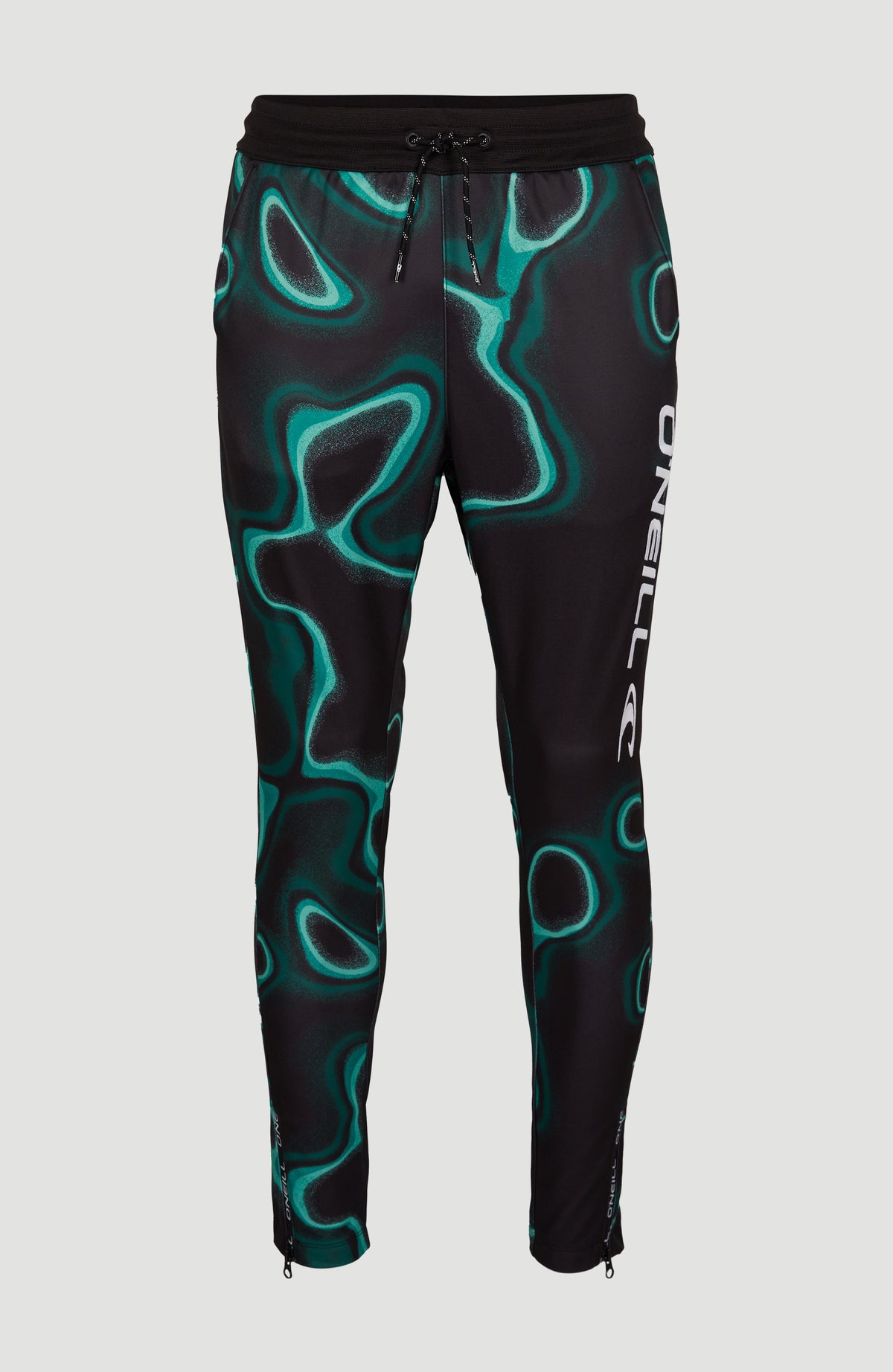 All Over Print Rutile Sweatpants | Blue Heat Map