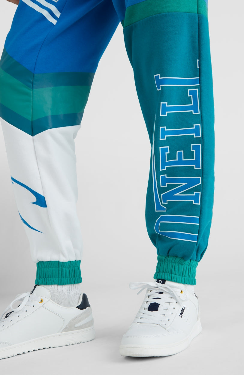 Collegiate Progressive Sweatpants | Harbour Blue Colour Block
