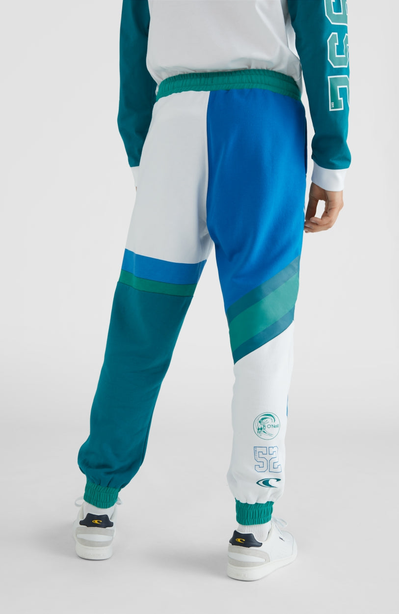 Collegiate Progressive Sweatpants | Harbour Blue Colour Block