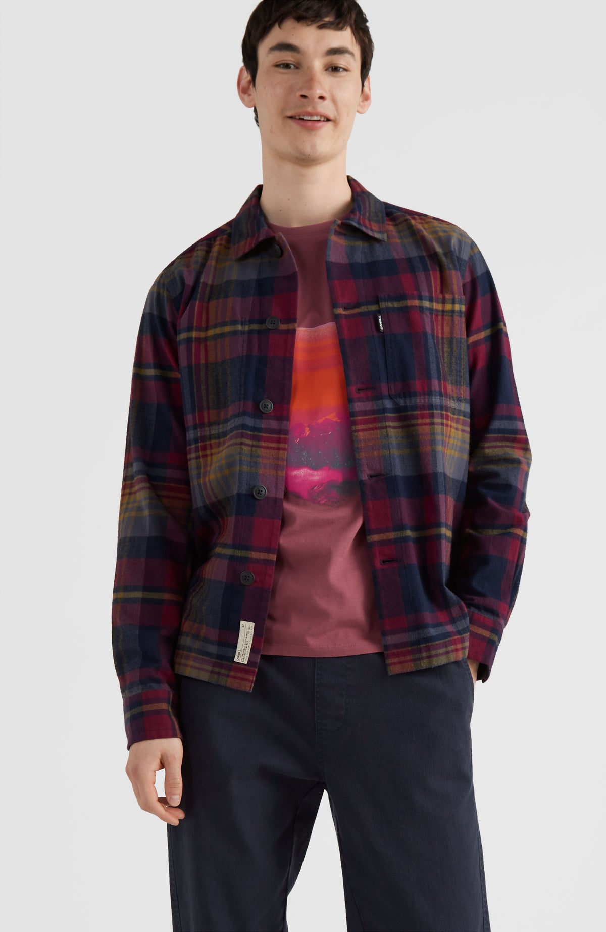 Checked Shirt | Outerspace Plaid