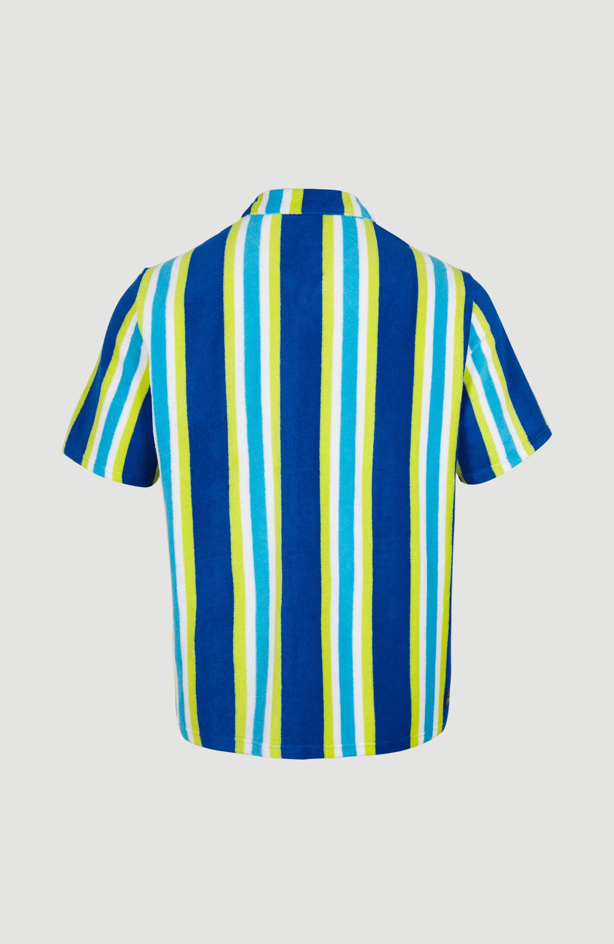 Brights Terry Shirt | Blue Towel Stripe