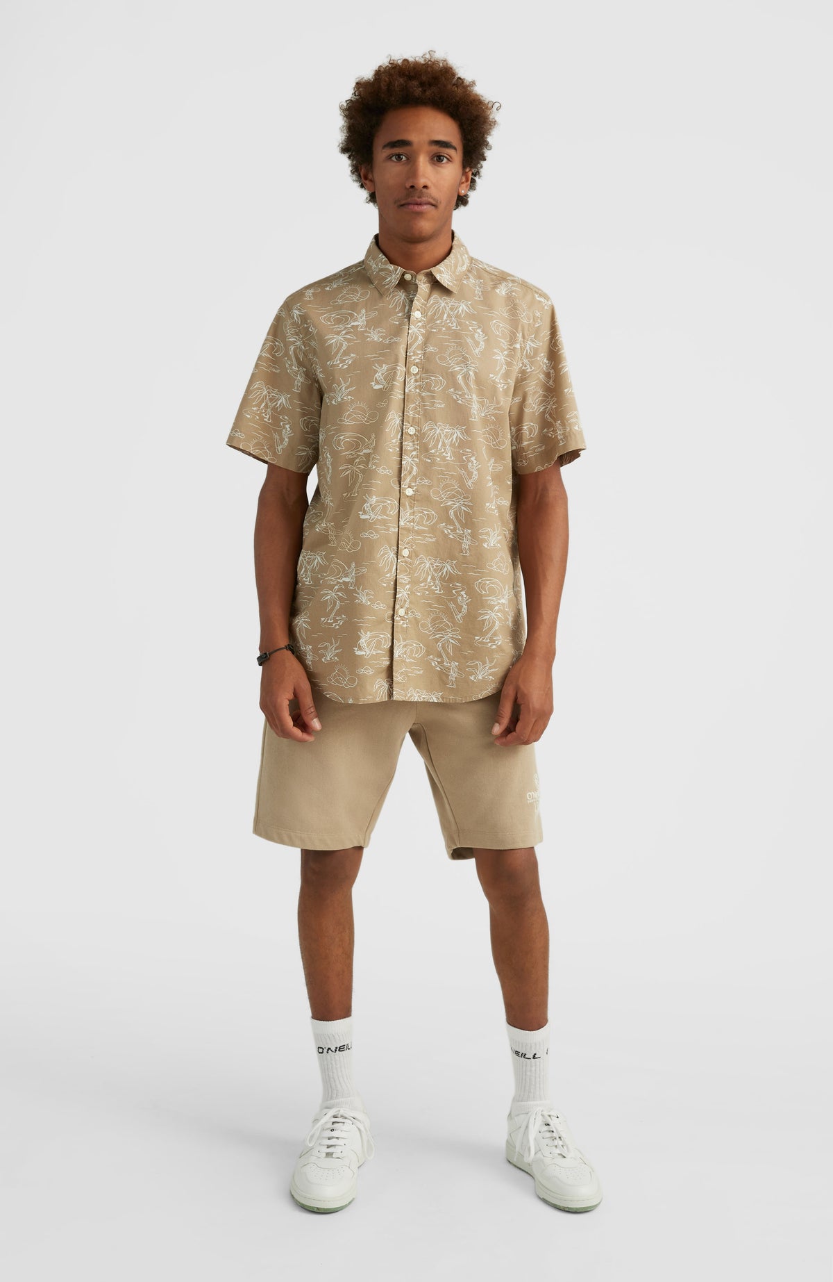 Circle Surfer Shirt | Beige Circle Surfer