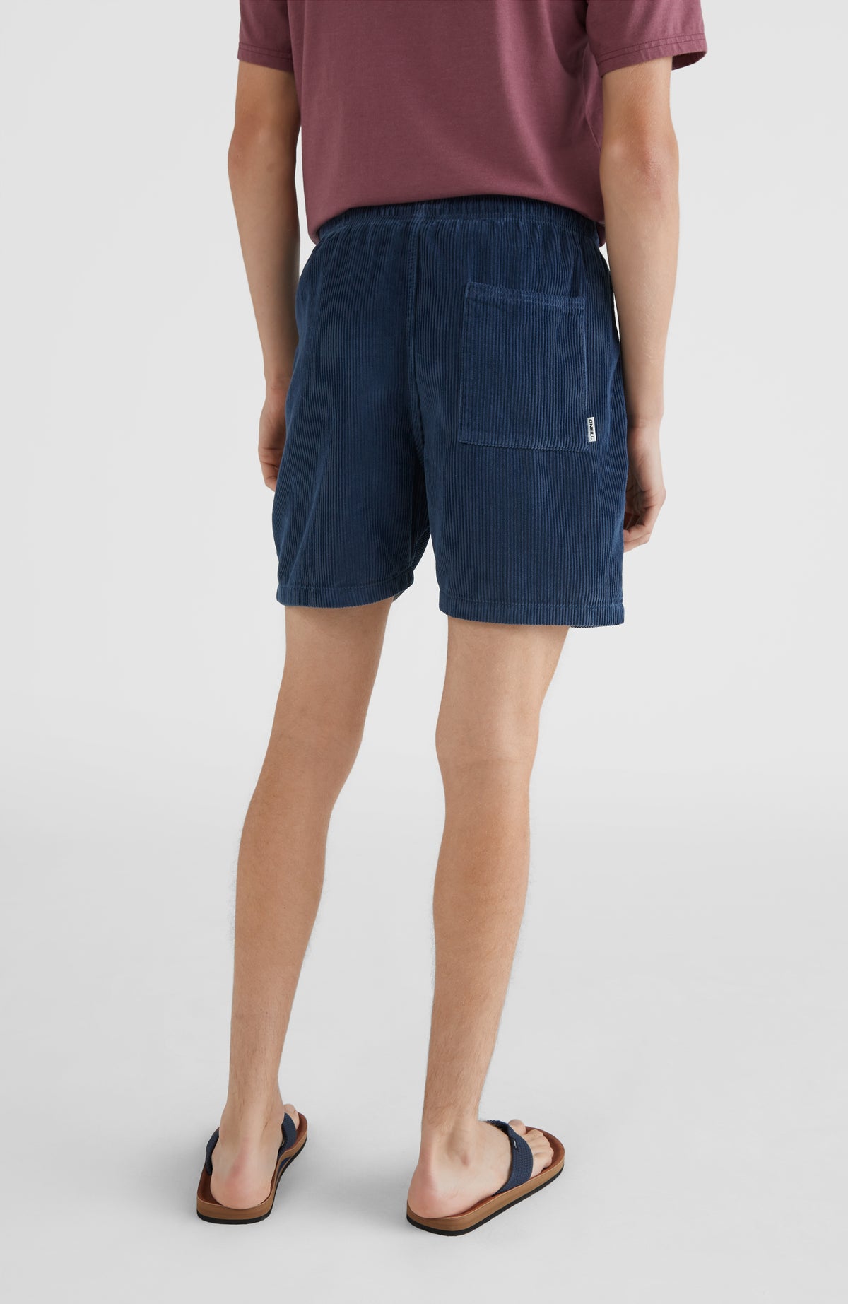 Corduroy Volley Short | Ensign Blue