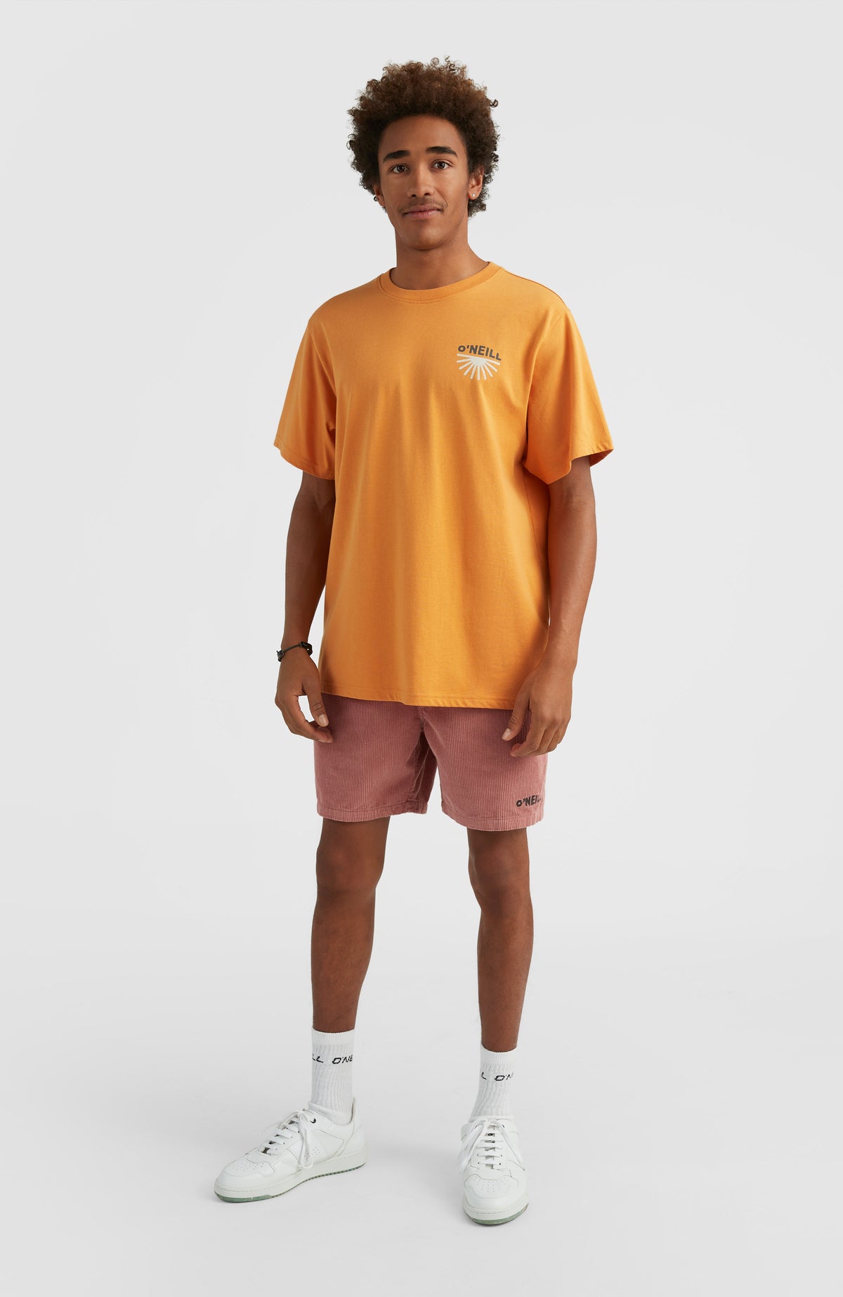 Camorro Cord Short | Ash Rose